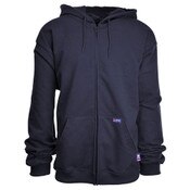 LAPCO FR Full-Zip Hooded Sweatshirt in Navy